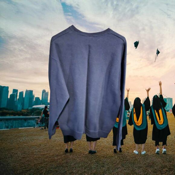 Vintage 90s Penn State University Nittany Lions Sweatshirt Size‎ L OS-1125) - Picture 2 of 3